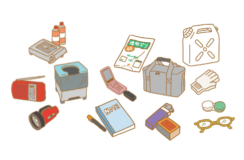 生活用品のイラスト