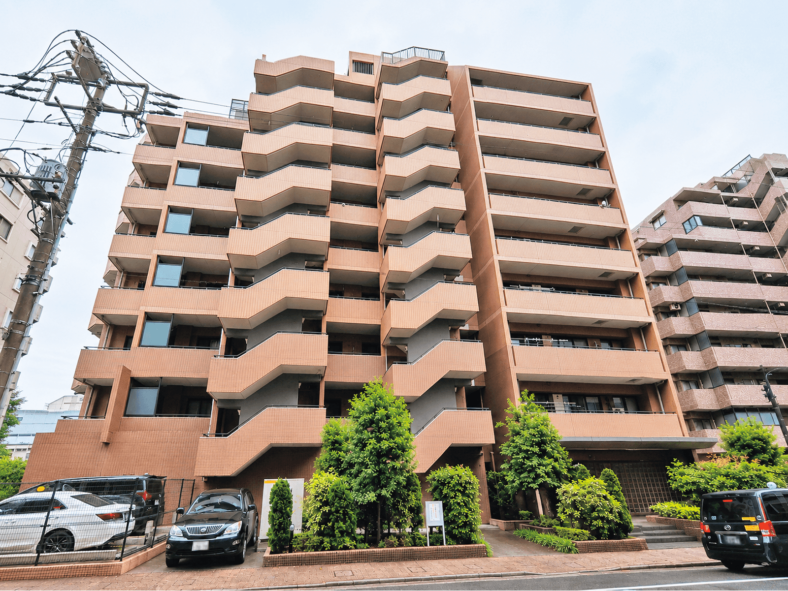 クレストフォルム門前仲町古石場の外観写真