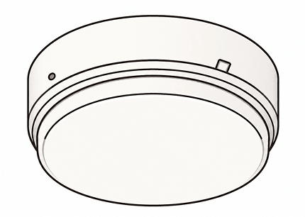 差動式火災感知器のイラスト
