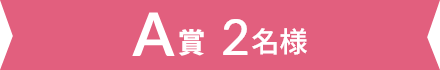 A賞 2名様