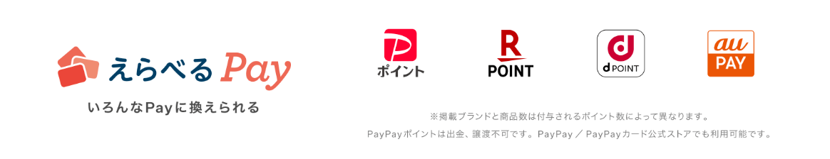 えらべるPayについての説明