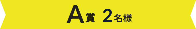 A賞 2名様