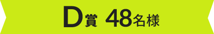 D賞 48名様