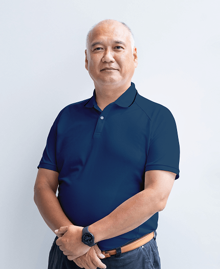 田上さんの正面写真