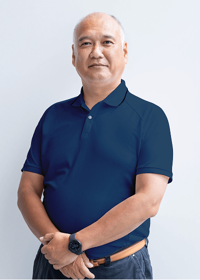 田上さんの正面写真