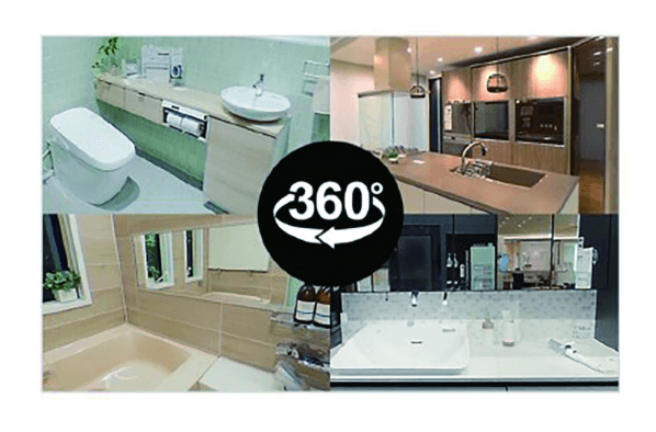 ショールーム360°展示写真のサンプル画像