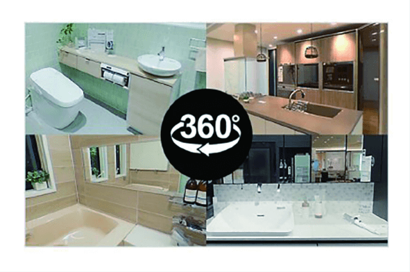 ショールーム360°展示写真のサンプル画像