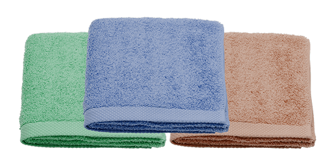 畳まれたスポーツタオル