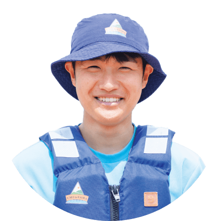 鎌田さんの正面写真