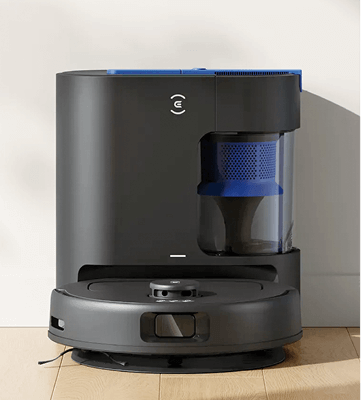 ECOVACS 床用ロボット掃除機の正面写真