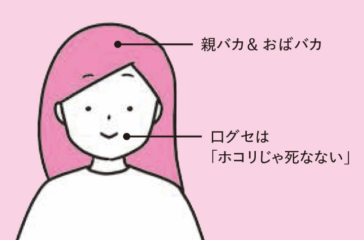 モチコのイラスト