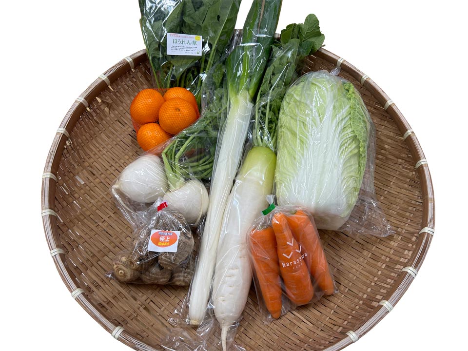 冬野菜の一例（写真はイメージです）